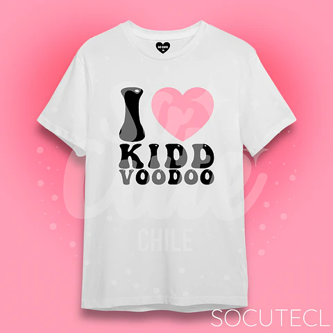 POLERA I LOVE KIDD VOODOO