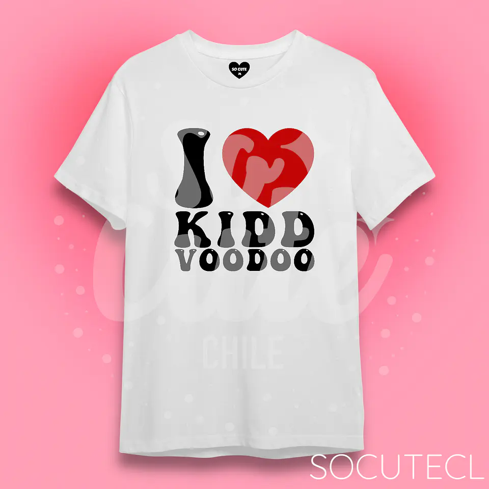 POLERA I LOVE KIDD VOODOO 2