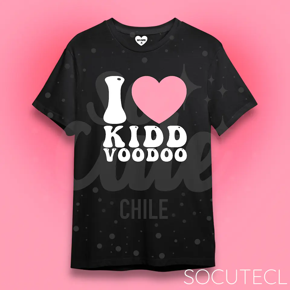 POLERA I LOVE KIDD VOODOO 3