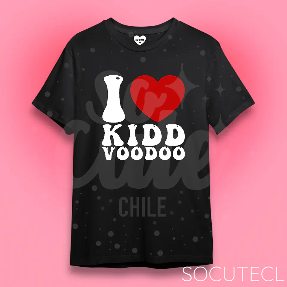 POLERA I LOVE KIDD VOODOO 4
