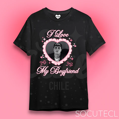POLERA I LOVE MY BOYFRIEND KIDD VOODOO