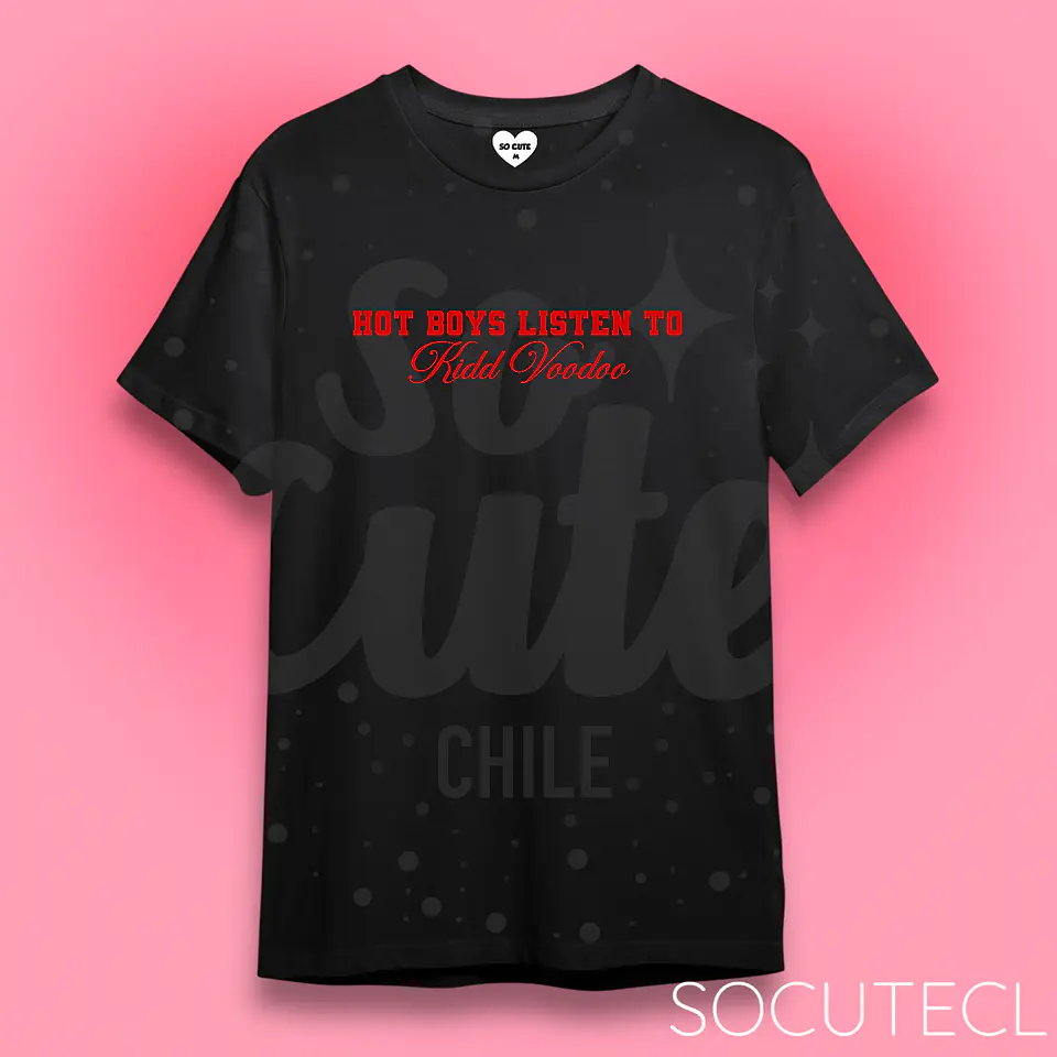 POLERA HOT GIRLS / BOYS LISTEN TO KIDD VOODOO 4