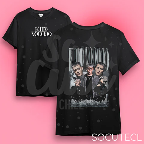 POLERA KIDD VOODOO FRENTE Y ESPALDA