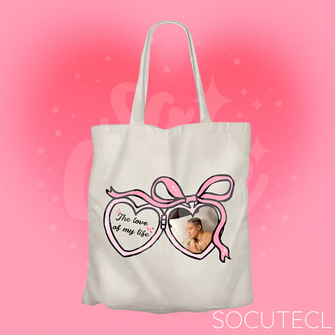 TOTE BAG THE LOVE OF MY LIFE KIDD VOODOO