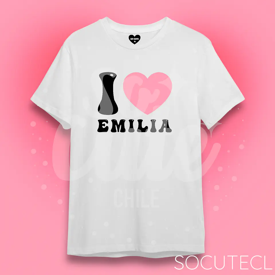 POLERA I LOVE EMILIA  1