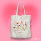 TOTE BAG PIANO FLOWERS - Miniatura 1