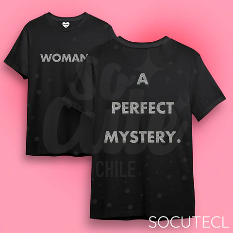 POLERA KP WOMAN. A PERFECT MYSTERY.