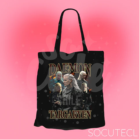 TOTE BAG DAEMON TARGARYEN / HOTD