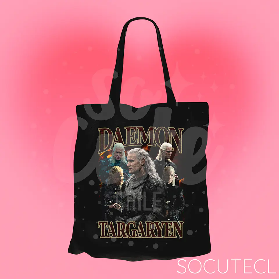 TOTE BAG DAEMON TARGARYEN / HOTD 1