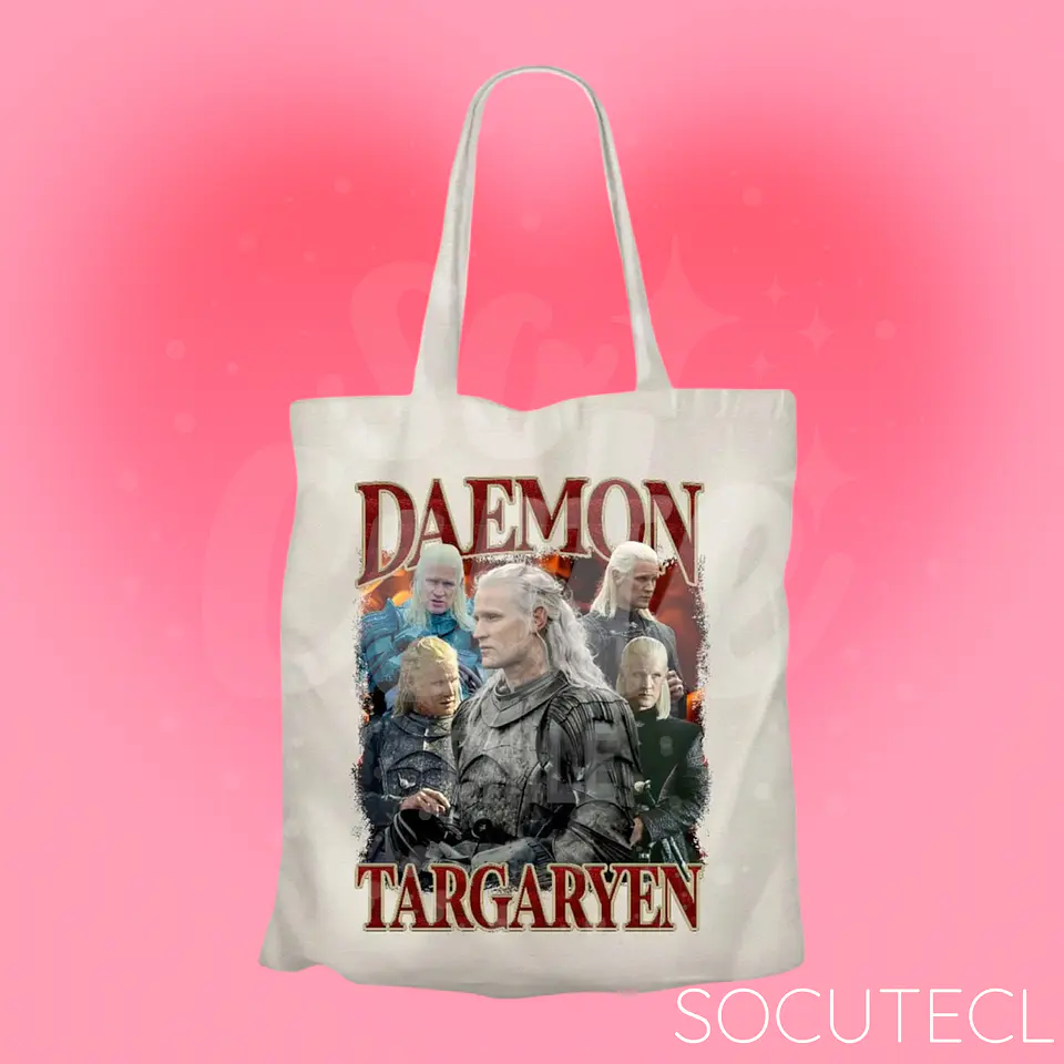 TOTE BAG DAEMON TARGARYEN / HOTD 2