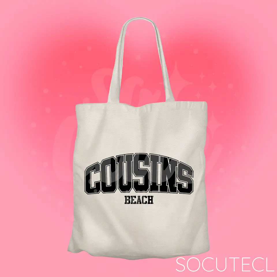 TOTE BAG COUSINS BEACH  1