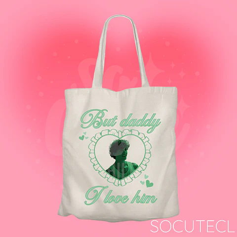 TOTE BAG BUT DADDY I LOVE HIM JEREMIAH