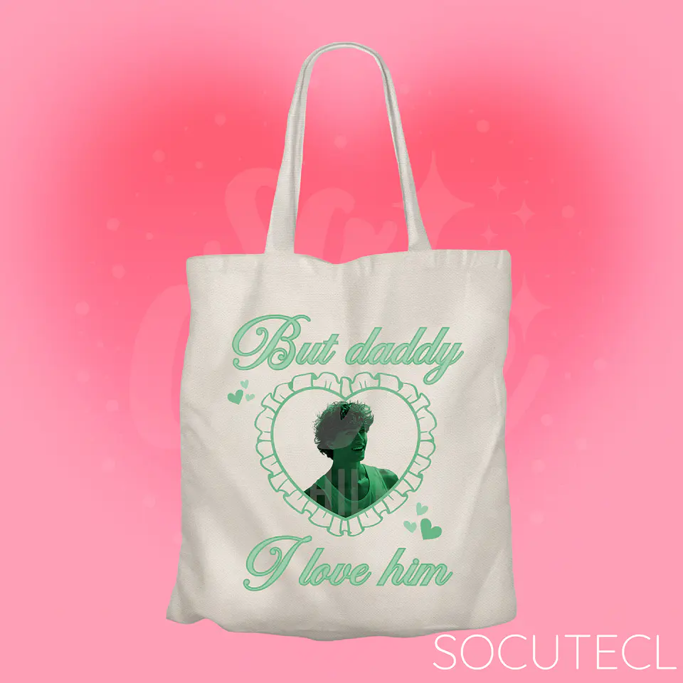 TOTE BAG BUT DADDY I LOVE HIM JEREMIAH 1