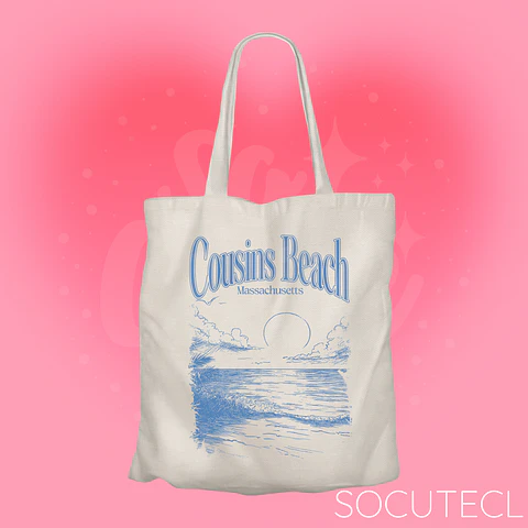 TOTE BAG COUSINS BEACH 