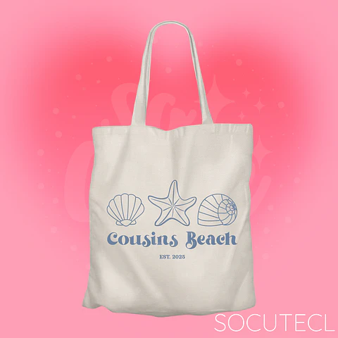 TOTE BAG COUSINS BEACH
