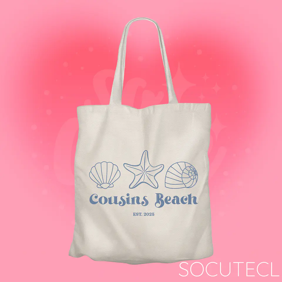TOTE BAG COUSINS BEACH 1