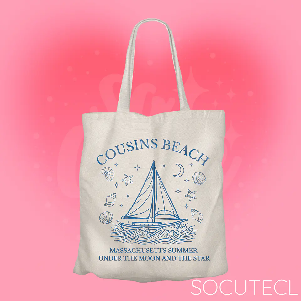 TOTE BAG COUSINS BEACH 1