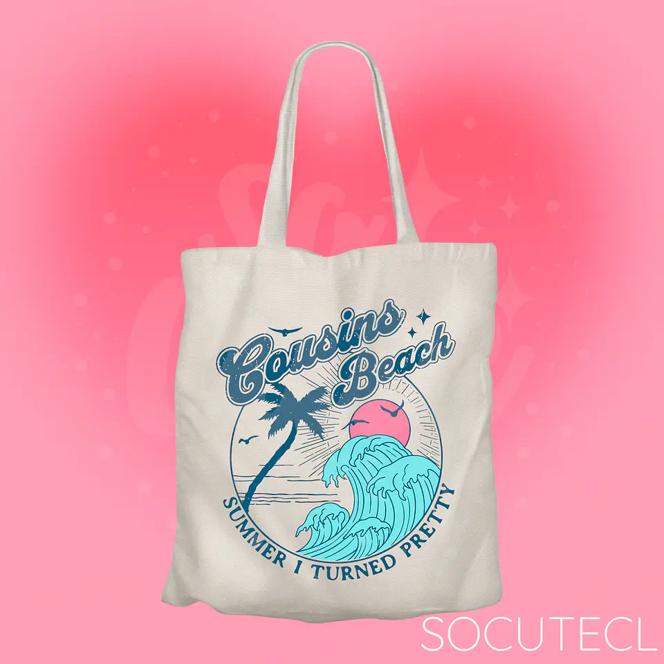 TOTE BAG COUSINS BEACH 1