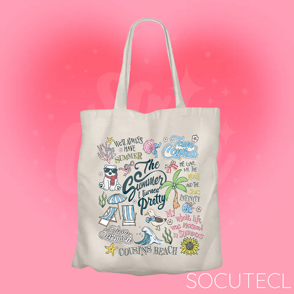 TOTE BAG COUSINS BEACH 1