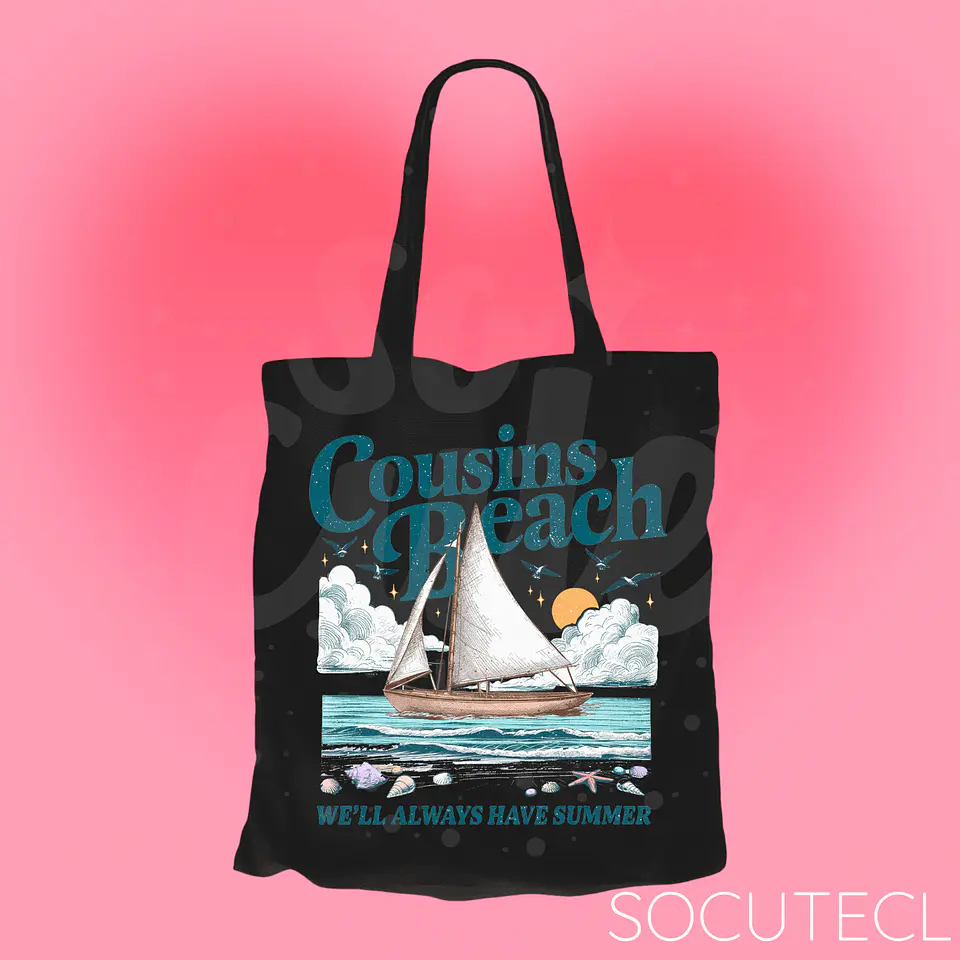 TOTE BAG COUSINS BEACH 2