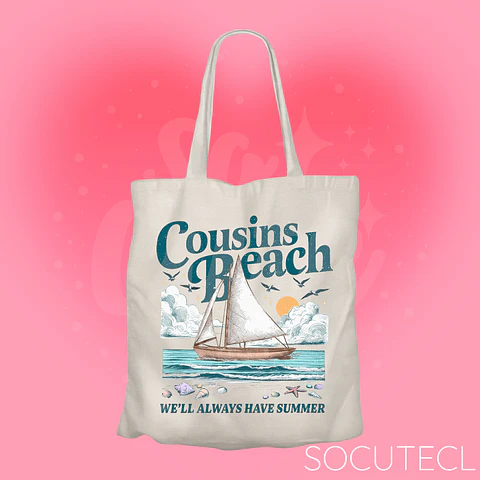 TOTE BAG COUSINS BEACH