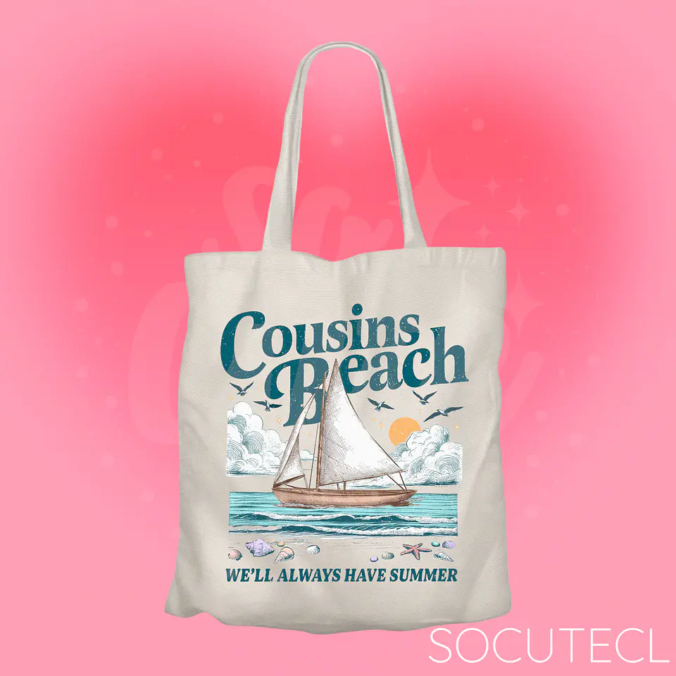 TOTE BAG COUSINS BEACH 1