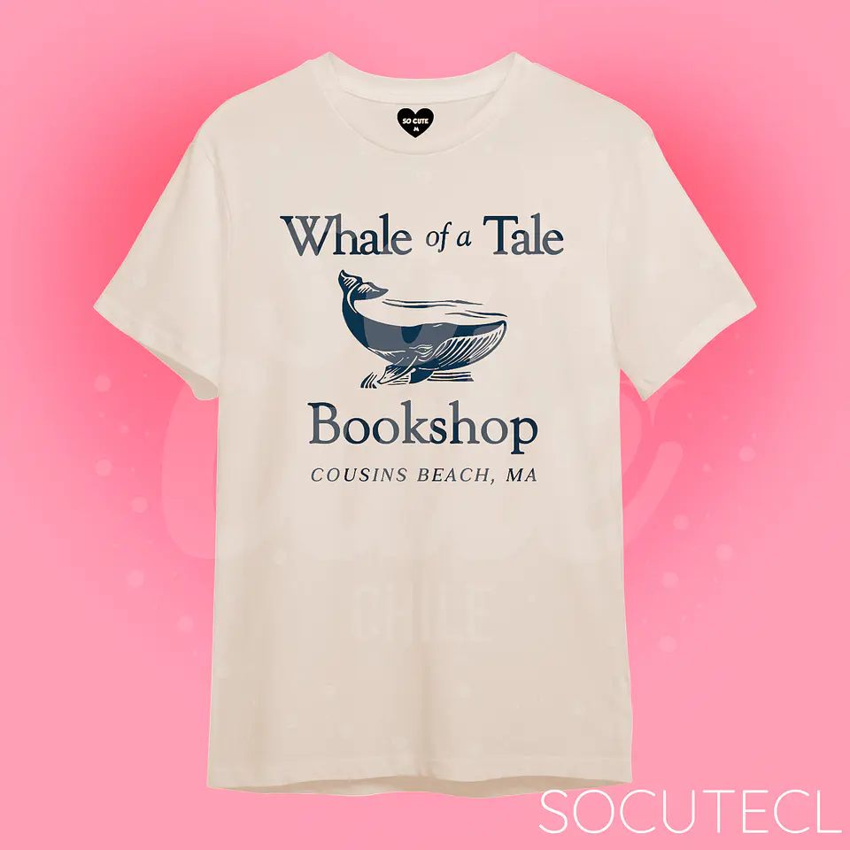 POLERA WHALE OF A TALE BOOKSHOP 2