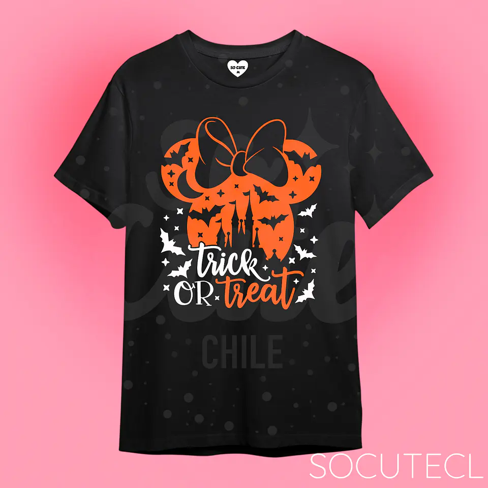 POLERA MINNIE TRICK OR TREAT 1