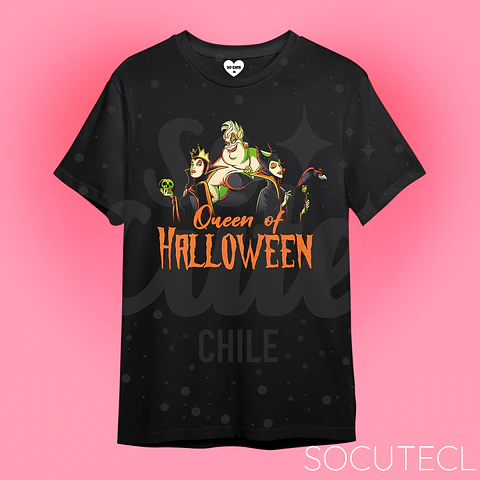 POLERA QUEEN OF HALLOWEEN 