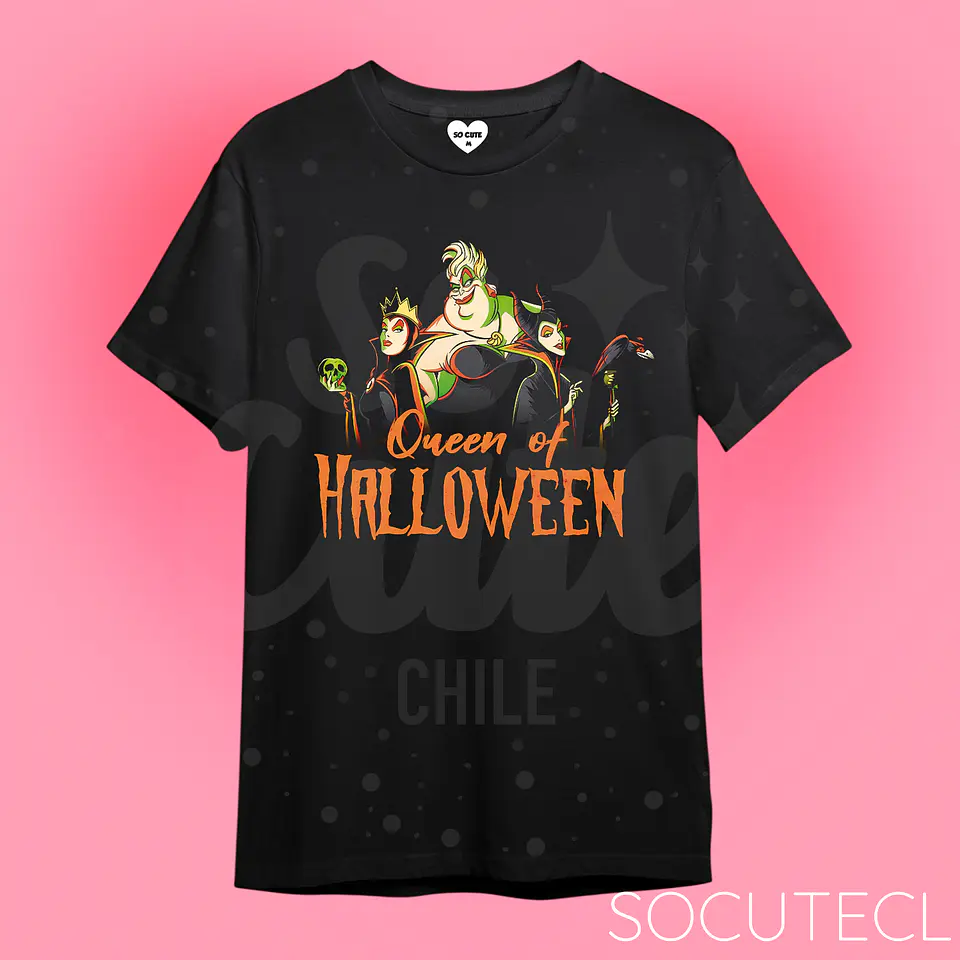 POLERA QUEEN OF HALLOWEEN  1