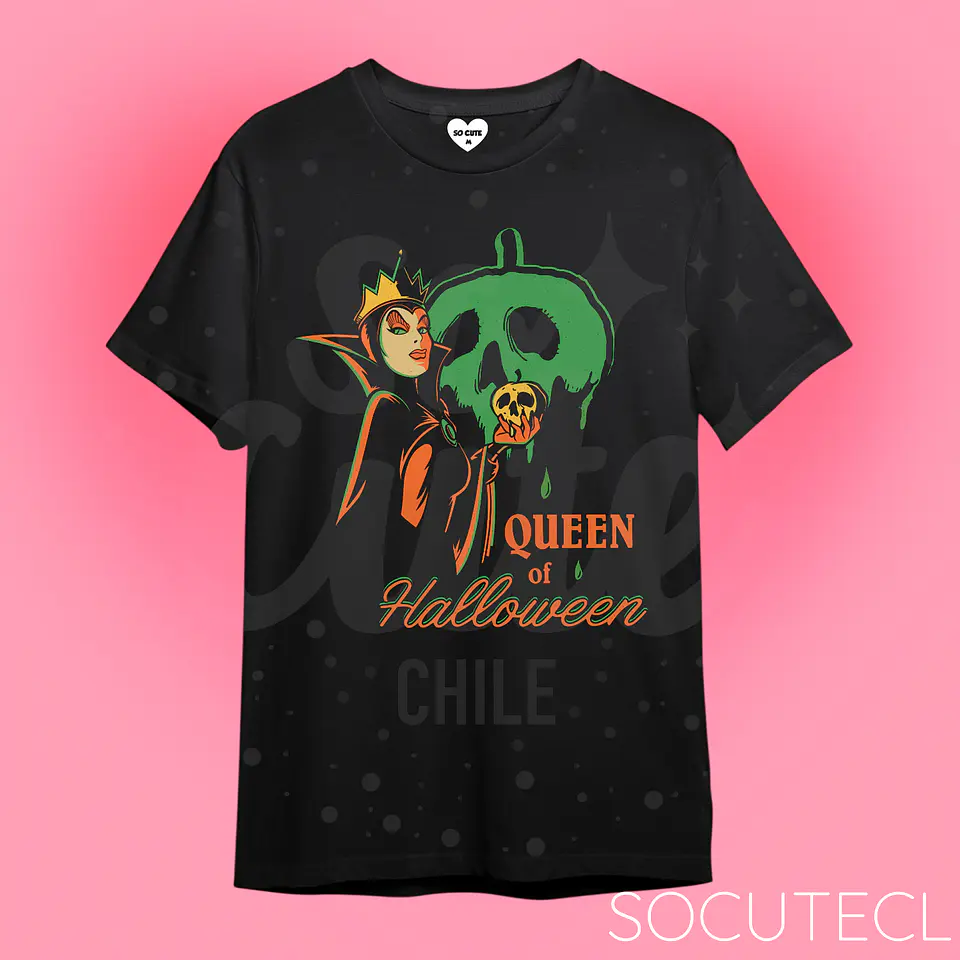 POLERA QUEEN OF HALLOWEEN  1