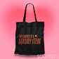 TOTE BAG MY ENERGY IS A LUXURY ITEM - thumbnail 2