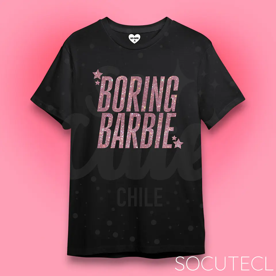 POLERA BORING BARBIE  1