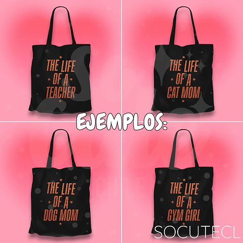 TOTE BAG PERSONALIZADO