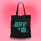 TOTE BAG KEEP IT 100 TFOO - Miniatura 2