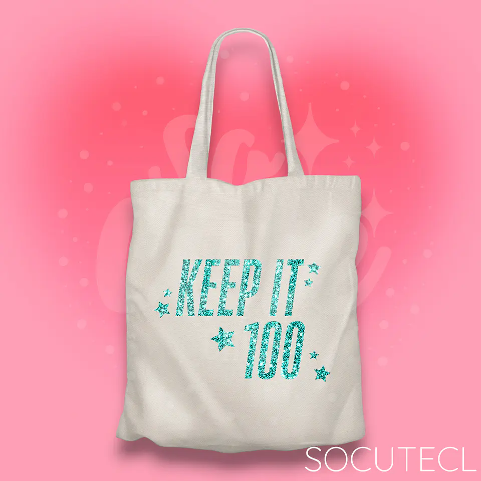 TOTE BAG KEEP IT 100 TFOO 4