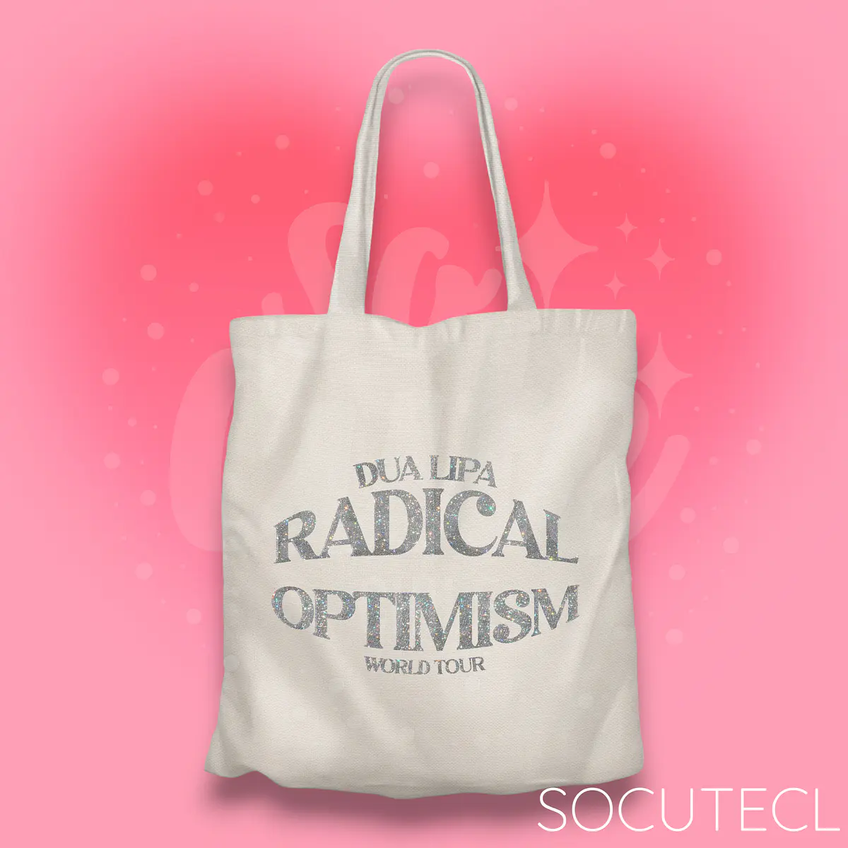 TOTE BAG DUA LIPA RADICAL OPTIMISM WORLD TOUR