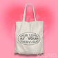 TOTE BAG DUA LIPA: AT YOUR SERVICE   - thumbnail 2