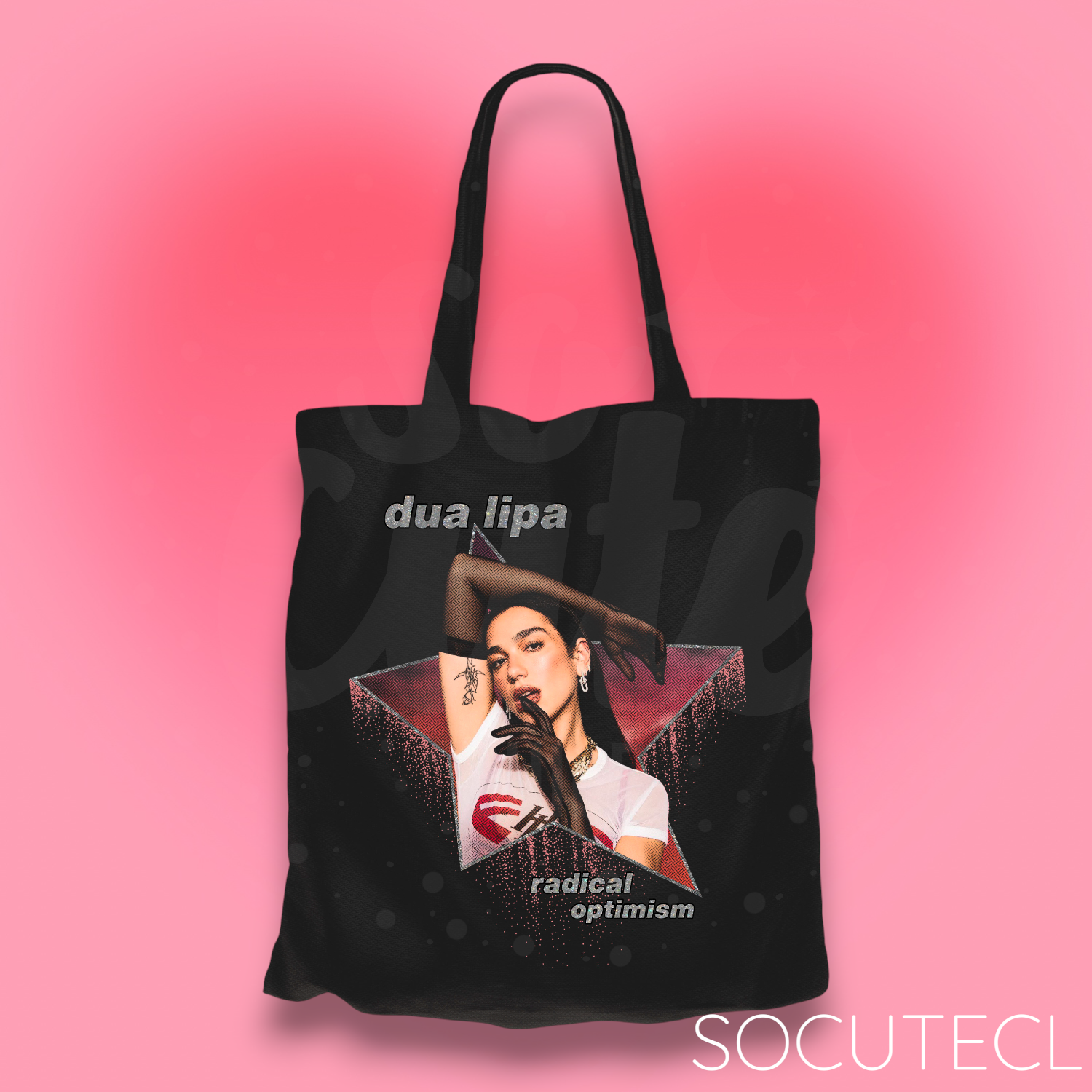 TOTE BAG DUA LIPA RADICAL OPTIMISM WORLD TOUR