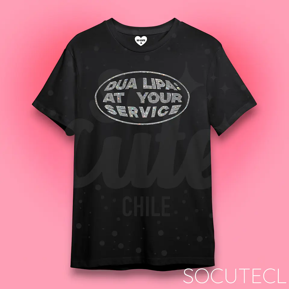 POLERA DUA LIPA: AT YOUR SERVICE  1