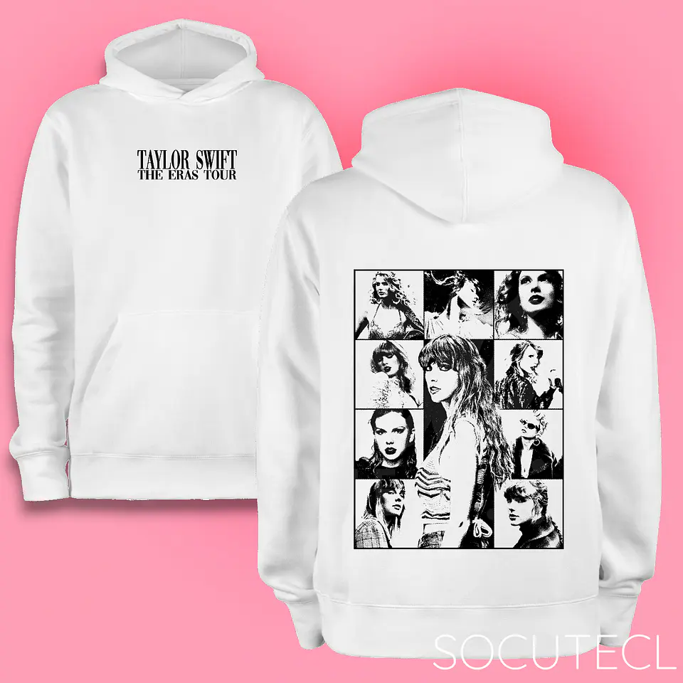 POLERON TAYLOR SWIFT THE ERAS TOUR BLACK&WHITE 2
