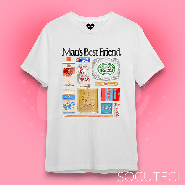 POLERA MAN´S BEST FRIENDS SC 