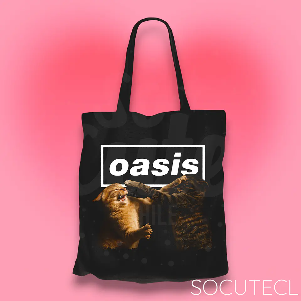 TOTE BAG OASIS CATS 1