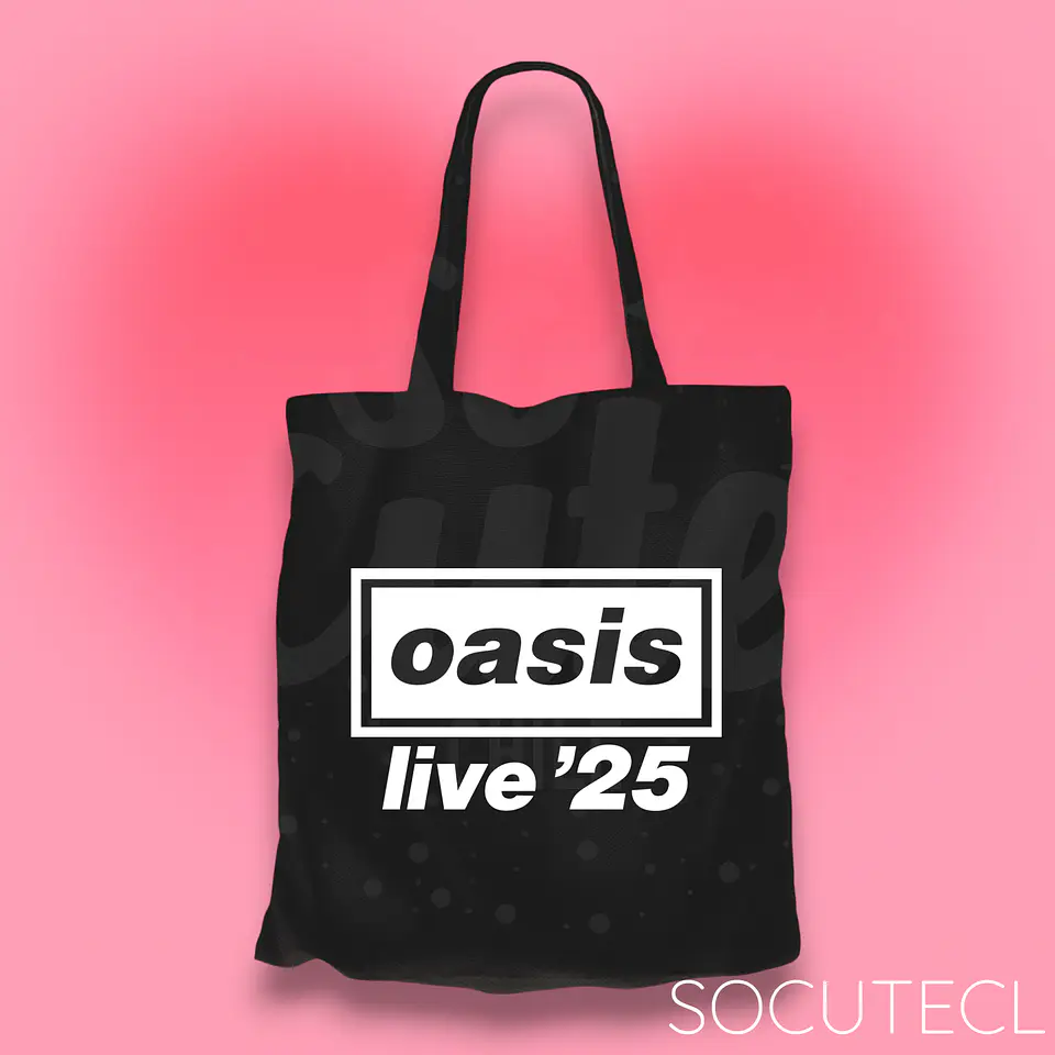 TOTE BAG OASIS LIVE 25 1