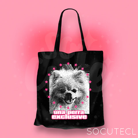 TOTE BAG EMILIA / ROMA / UNA PERRA EXCLUSIVE SALE