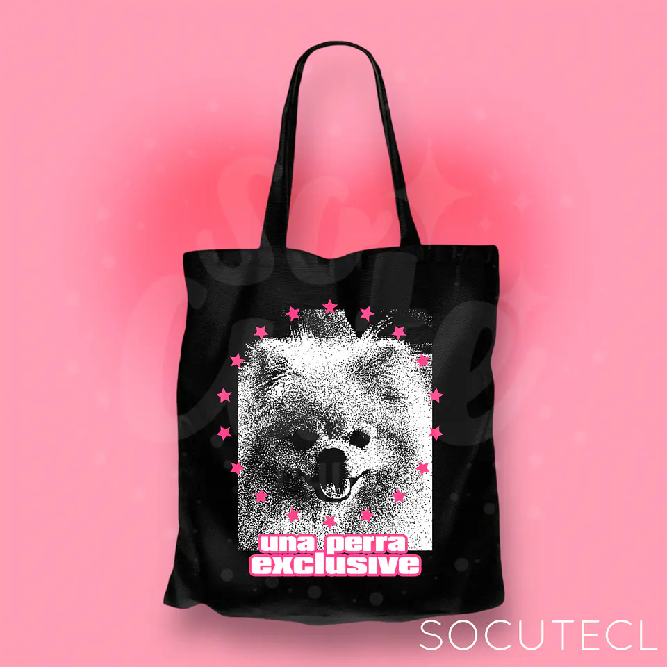TOTE BAG EMILIA / ROMA / UNA PERRA EXCLUSIVE SALE 1