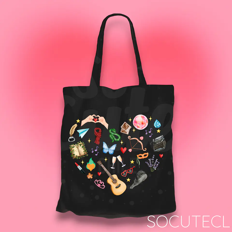 TOTE BAG TAYLOR CORAZON SIMBOLOS 1