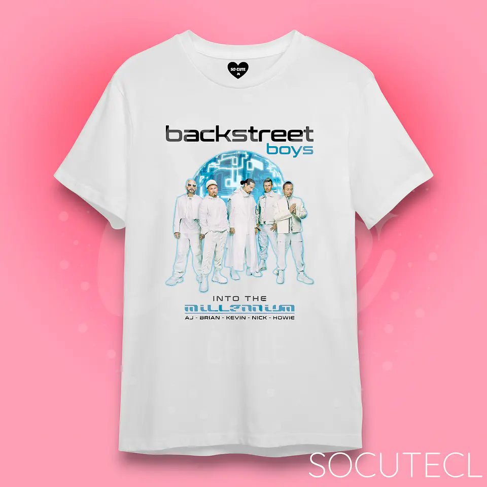 POLERA BACKSTREET BOYS BSB  1