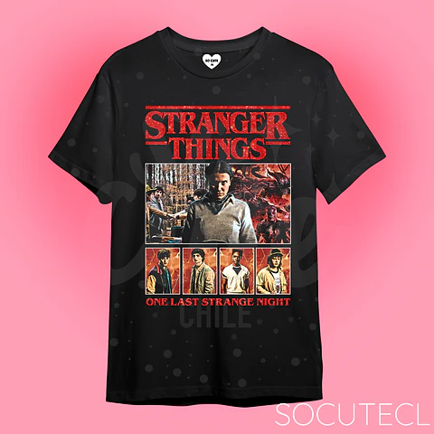 POLERA ONE LAST STRANGE NIGHT ST