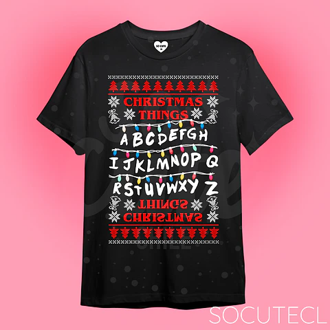 POLERA CHRISTMAS THINGS
